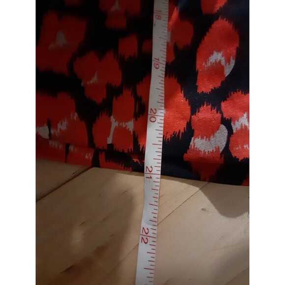 Maison Scotch Marie's must have silk leopard print 2 loose fit blouse Red gold - Picture 11 of 11